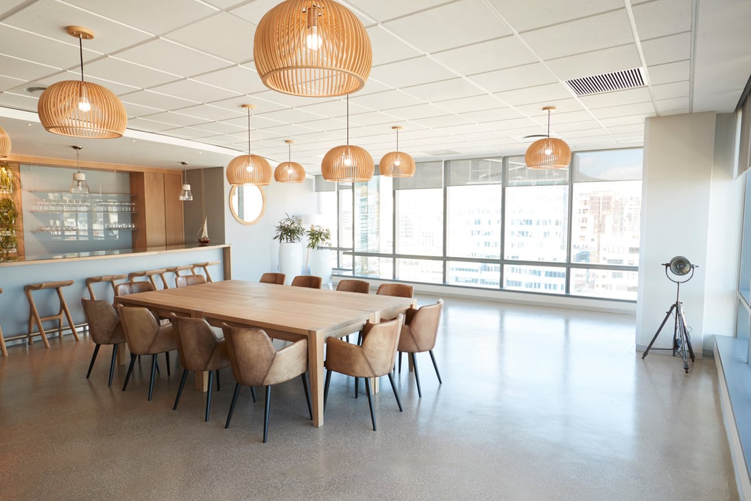 Meeting Room in Modern Office with No People